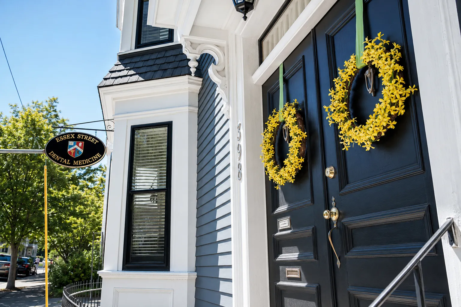 Essex Street Dental Medicine entrance in Salem, MA